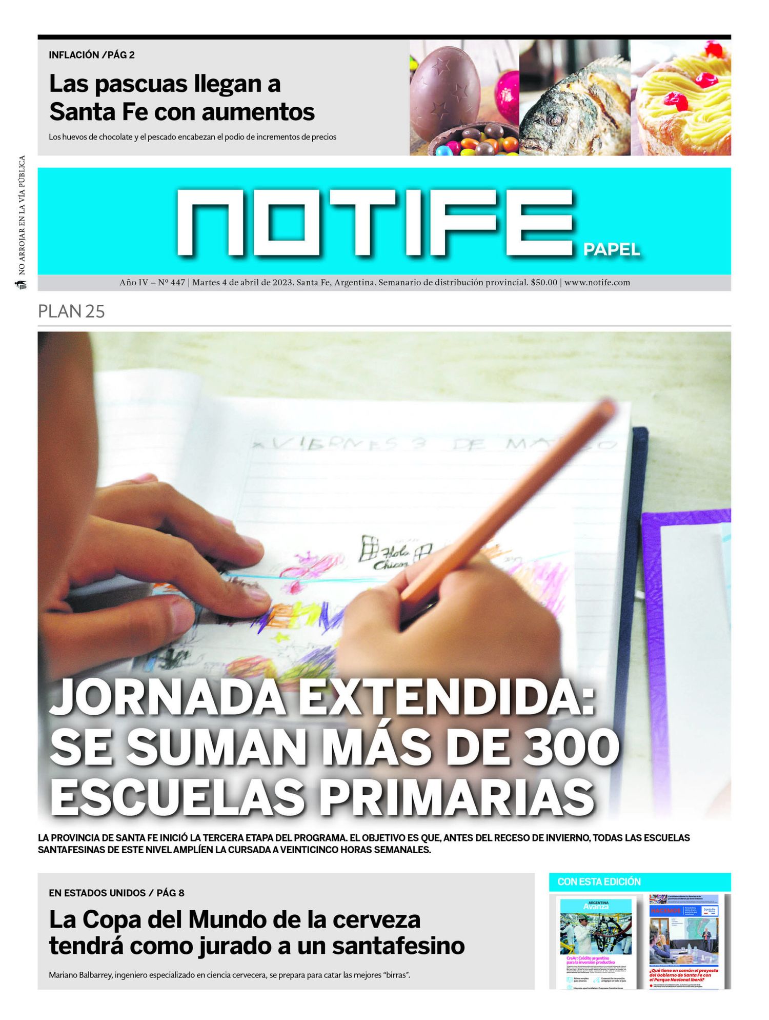 Semanario Notife: Edición N° 447