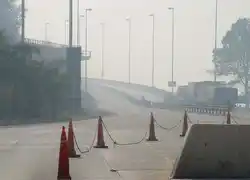 Corte en el Puente Zárate - Brazo Largo