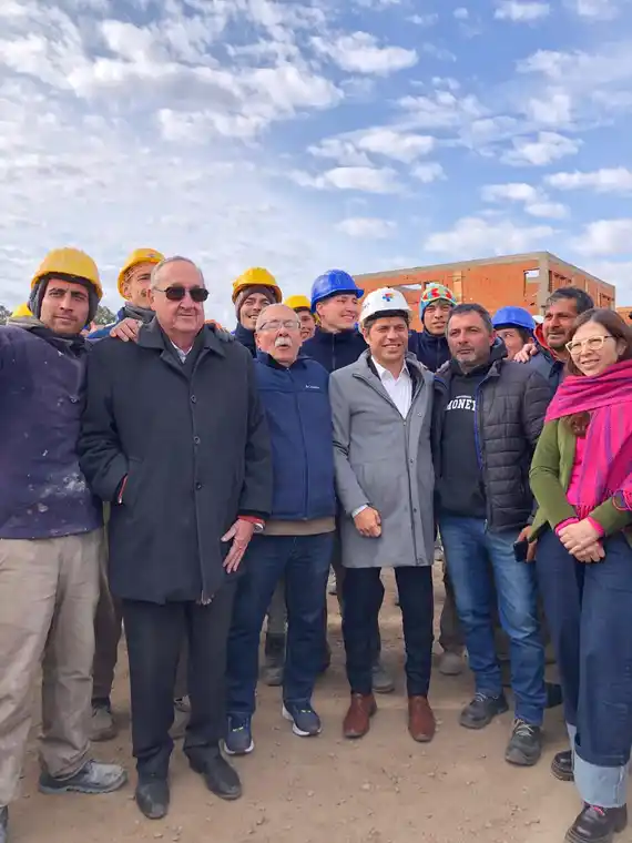 El gobernador Kicillof en Tandil