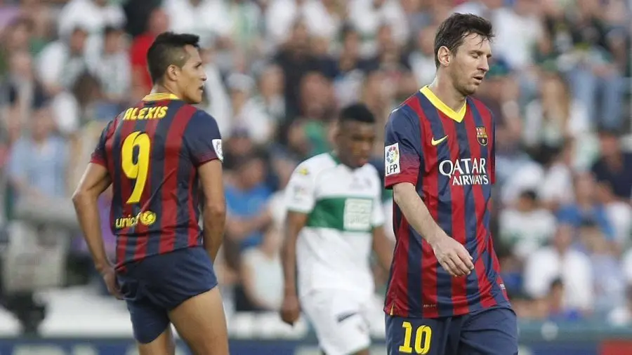 Alexis recuerda el día que vio llorar a Messi en el vestuario