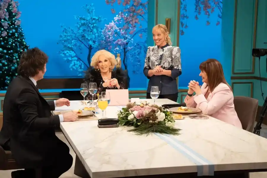 Milei y Bullrich en el programa de Mirtha Legrand: un diálogo revelador sobre la crisis económica y la seguridad