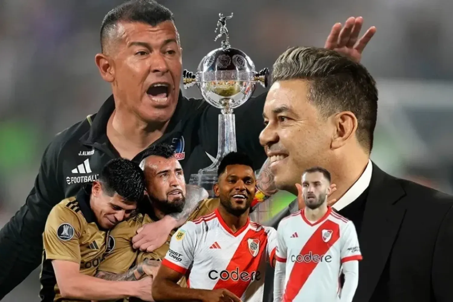 River visita a Colo Colo en la ida de cuartos de Libertadores