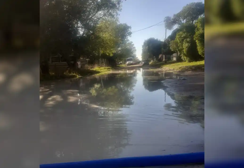 El Ente Descentralizado de Claromecó trabaja en calles anegadas