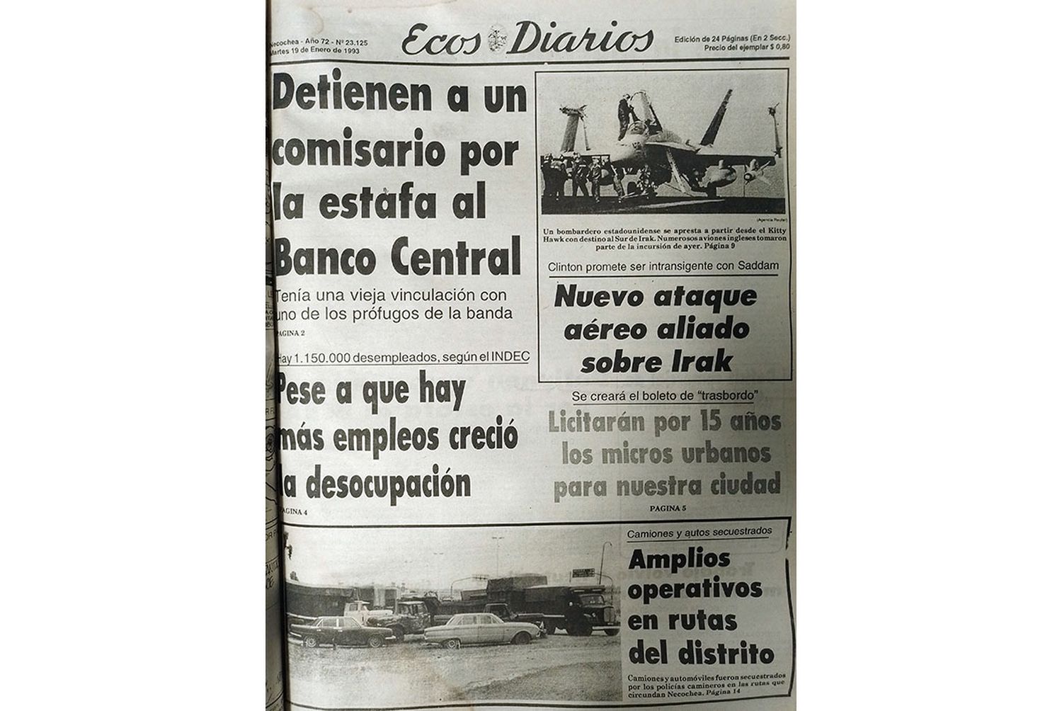 Martes 19 de enero de 1993