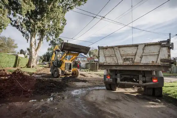 El Municipio reparó más de 550 cuadras en Batán y barrios linderos a la Ruta 88