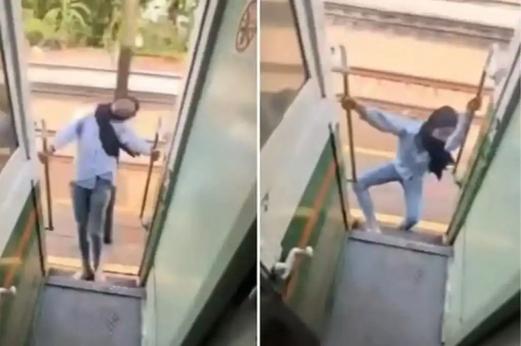 Tailandesa golpeó su cabeza contra un poste
