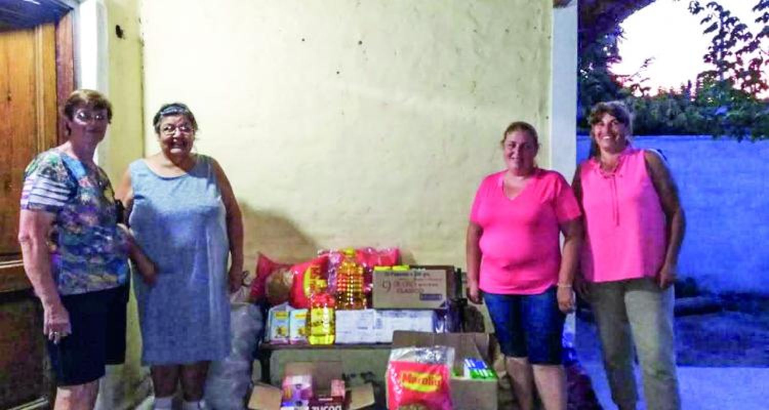 Raquel recibió ayuda para que los chicos puedan comer