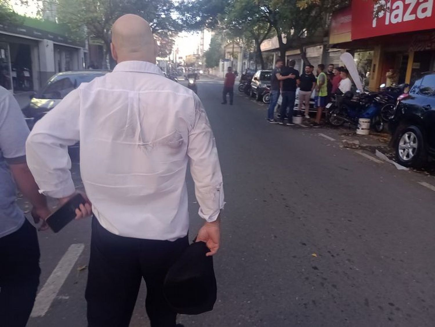 Gustavo, la víctima, había salido de una financiera con $ 5 millones