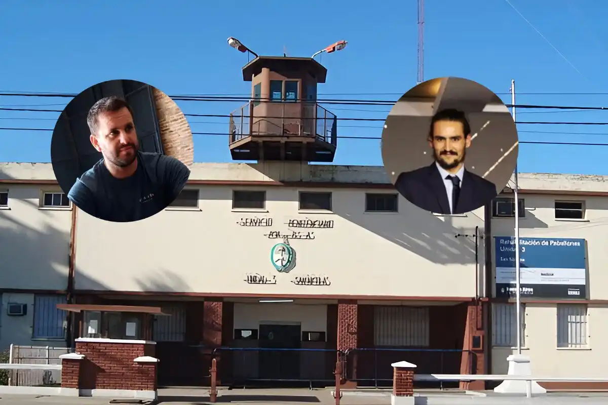 Andrés Desanzo y Maximiliano Braga, los primeros detenidos por Rainbowex en llegar a una Unidad Penal.