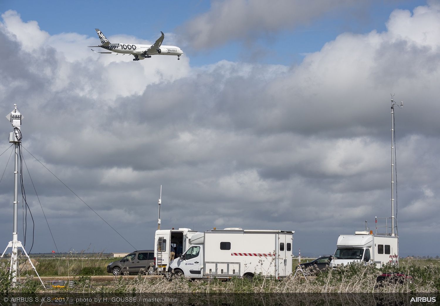 El A350-1000 terminó exitosamente sus pruebas de emisiones de ruido