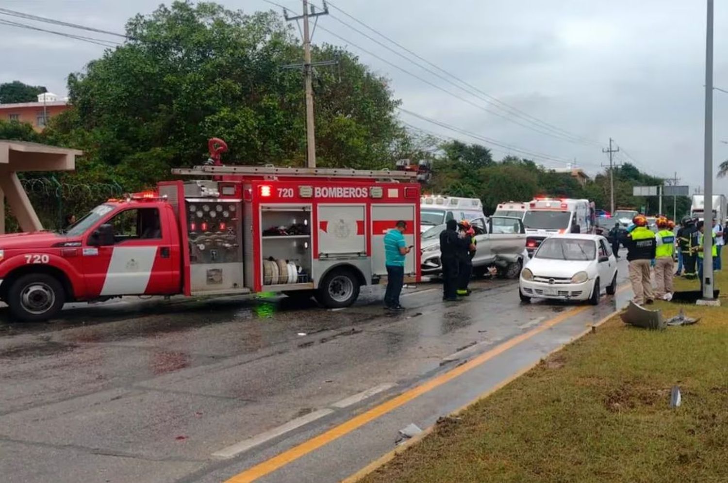 Trágico accidente