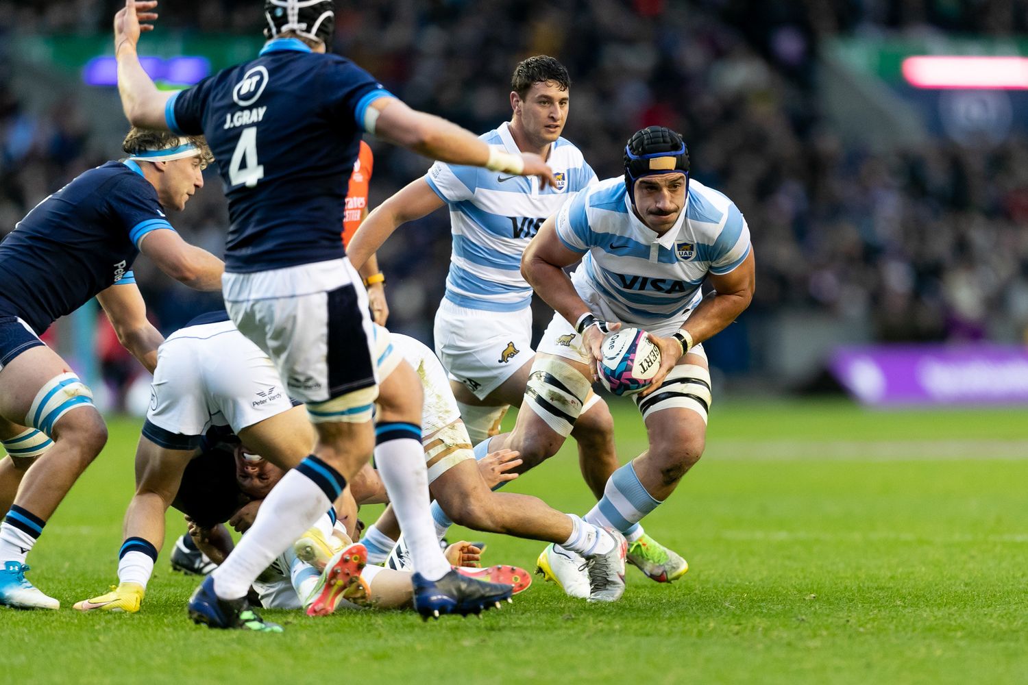 Los Pumas descendieron en el ranking