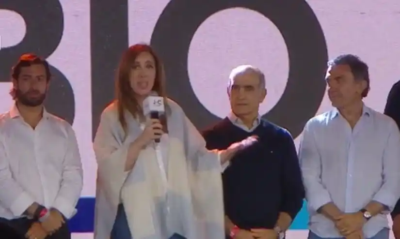 El emotivo discurso de Vidal tras la derrota en la Provincia: "Felicito a Axel Kicillof por la excelente elección"