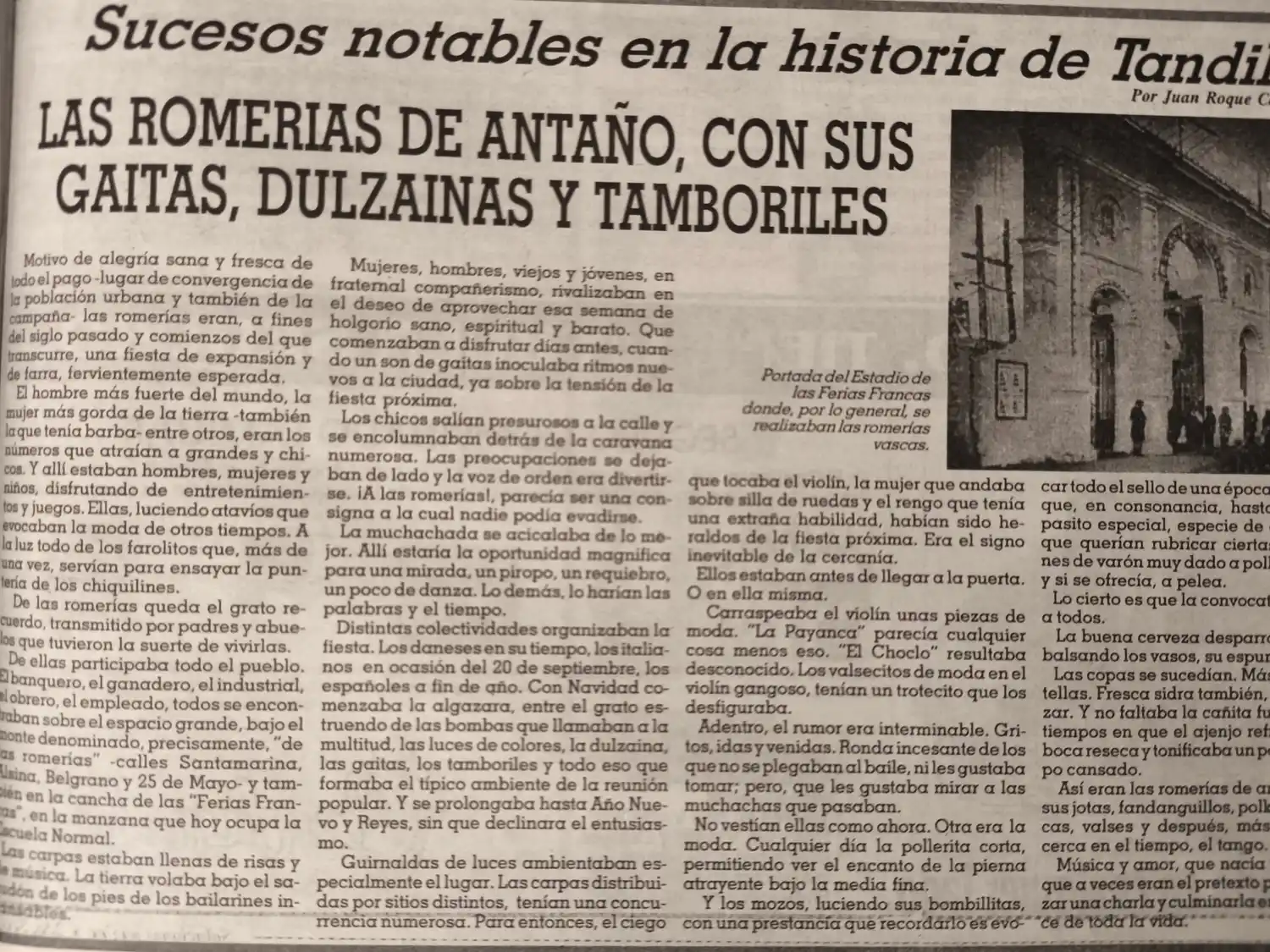 Las romerías de antaño, con sus gaitas, dulzainas y tamboriles