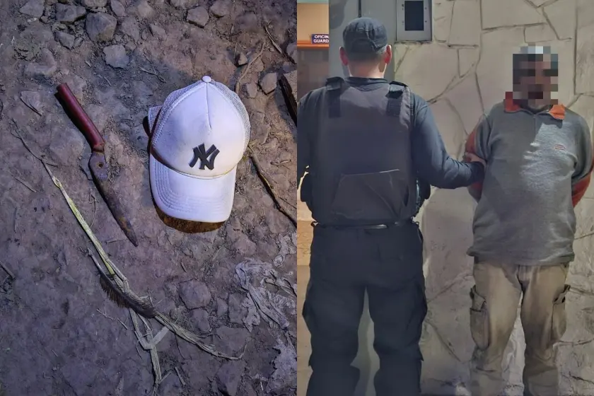 Vecino detenido.