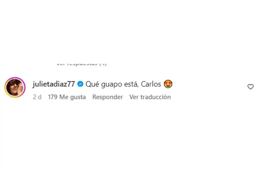 Julieta Díaz en Instagram