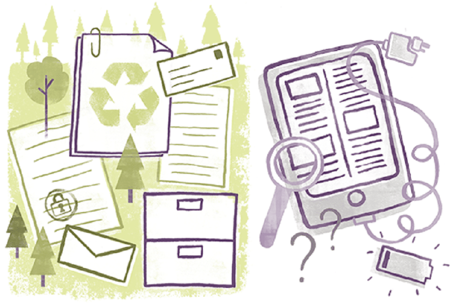 Los medios electrónicos también tienen un impacto ambiental
