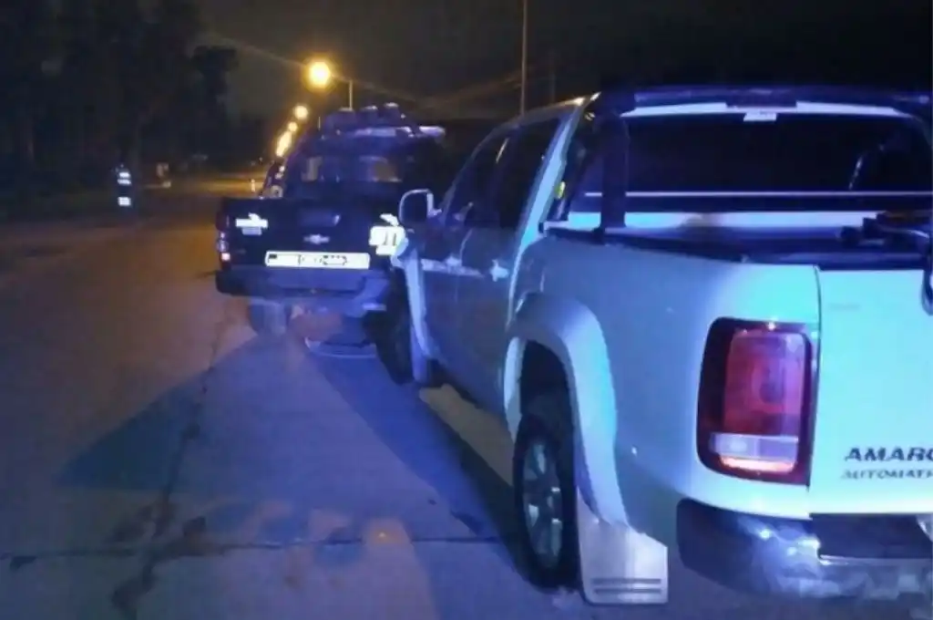 Monte Vera: dio positivo en alcoholemia, se fugó del control y chocó a un móvil policial