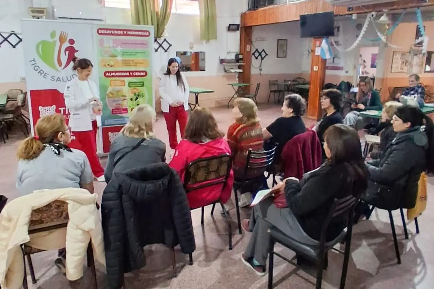 Tigre: Adultos mayores de Don Torcuato y El Talar participaron de un taller municipal de alimentación saludable