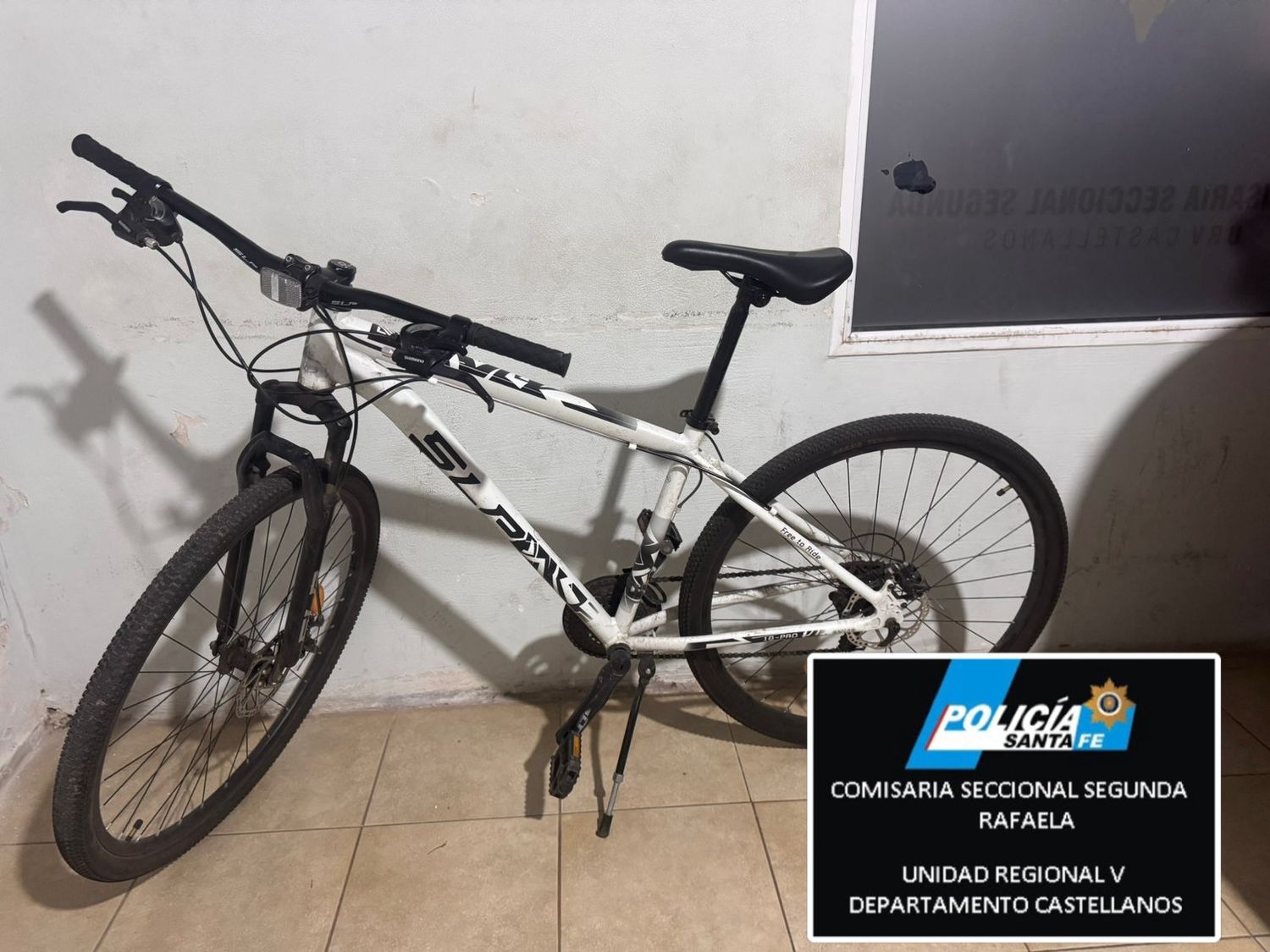 ¿Alguien perdió una bicicleta? Secuestraron una abandonada y la Policía investiga su procedencia