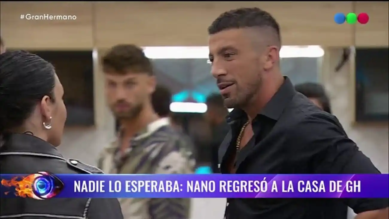 Nano fue eliminado el pasado 26 de enero y este jueves reingresó al juego.