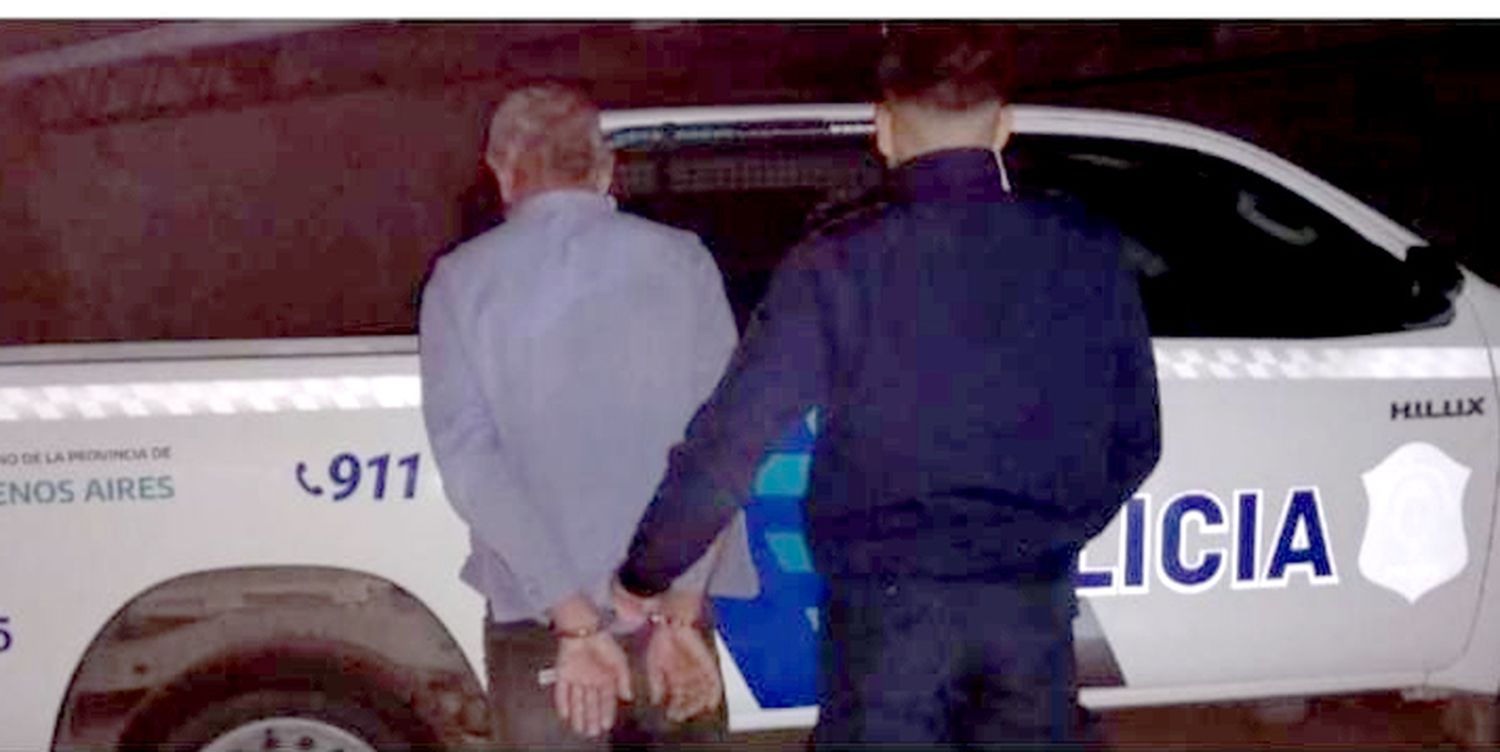 El 27 de abril pasado. Cuando fue detenido el agresor, en la casa quinta “La Esperanza”