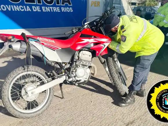 Operativos viales: secuestran motocicleta adulterada y detectan casos de alcoholemia positiva