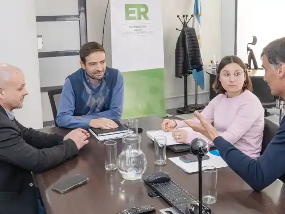 Acordaron líneas de trabajo con la Facultad de Ciencias de la Salud de la UNER