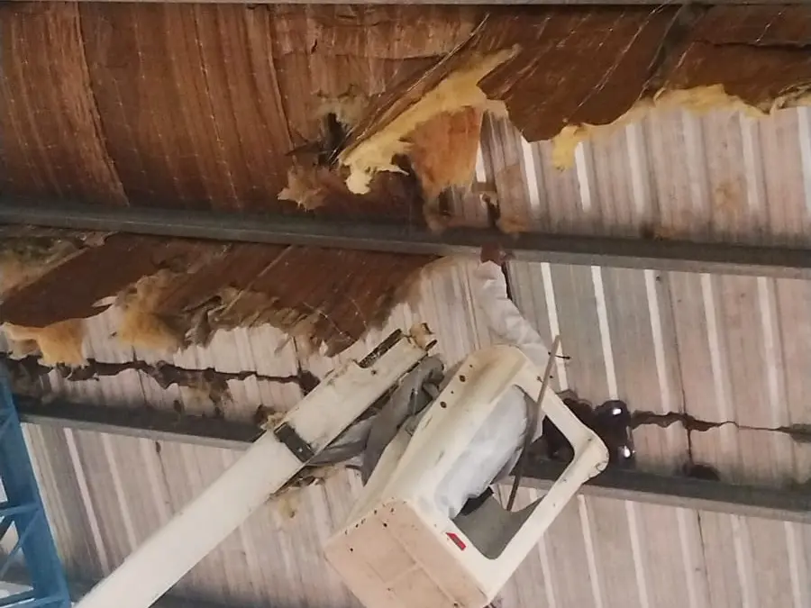 Trabajos en el CEF 76