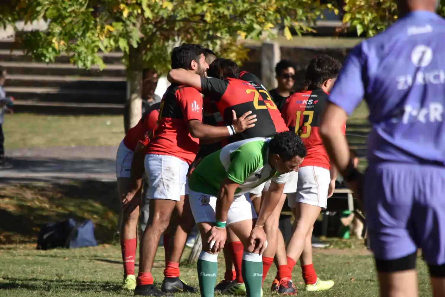 URBA: Tiro Federal resolvió un partido complicado y estiró su buen momento