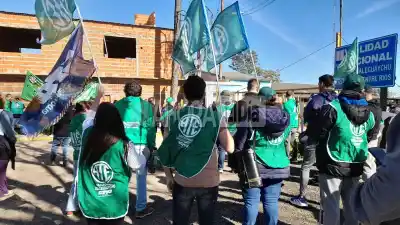 Obras Públicas en su momento más álgido: dirigentes de ATE de toda la provincia se movilizaron a obras públicas