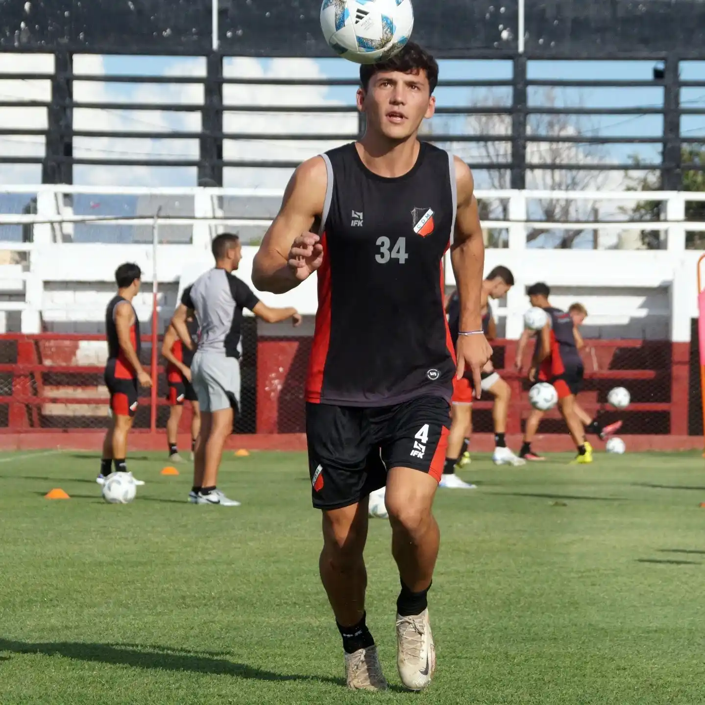 FOTO PRENSA DEPORTIVO MAIPÚ Lucas Vallejo, en Mendoza.