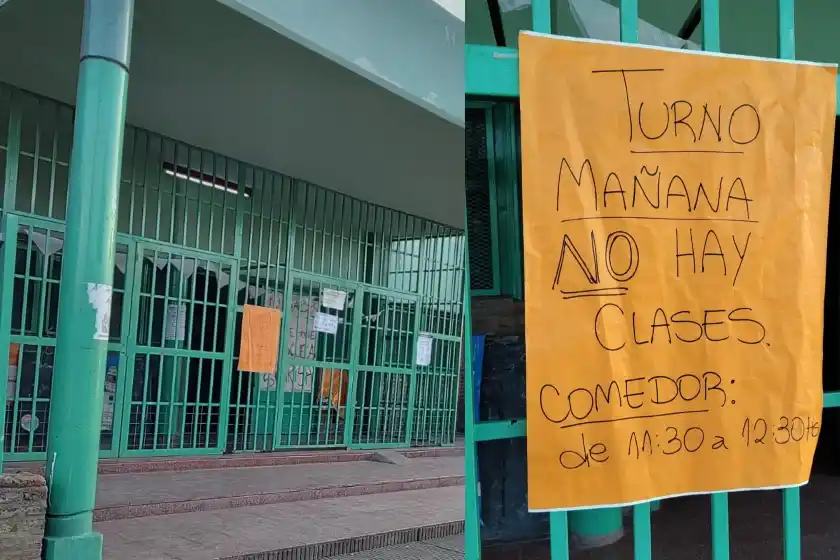 Una escuela de zona noroeste recibió una amenaza y suspendió las clases: dejaron una bala y una nota