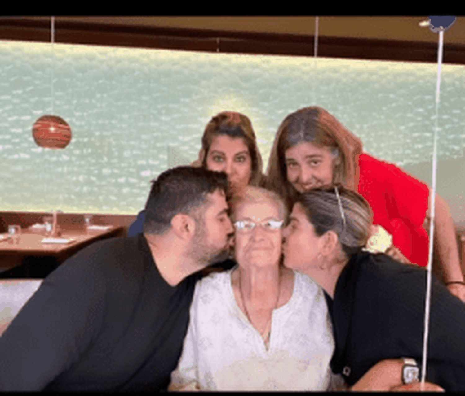Su familia es uno de los pilares de Inés María Calero