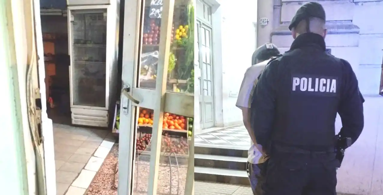 El delincuente fue trasladado a la Seccional 11va.