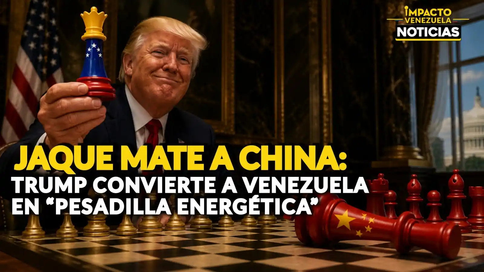 EL CÓDIGO TRUMP: Venezuela se convierte en la "pesadilla energética" de Pekín