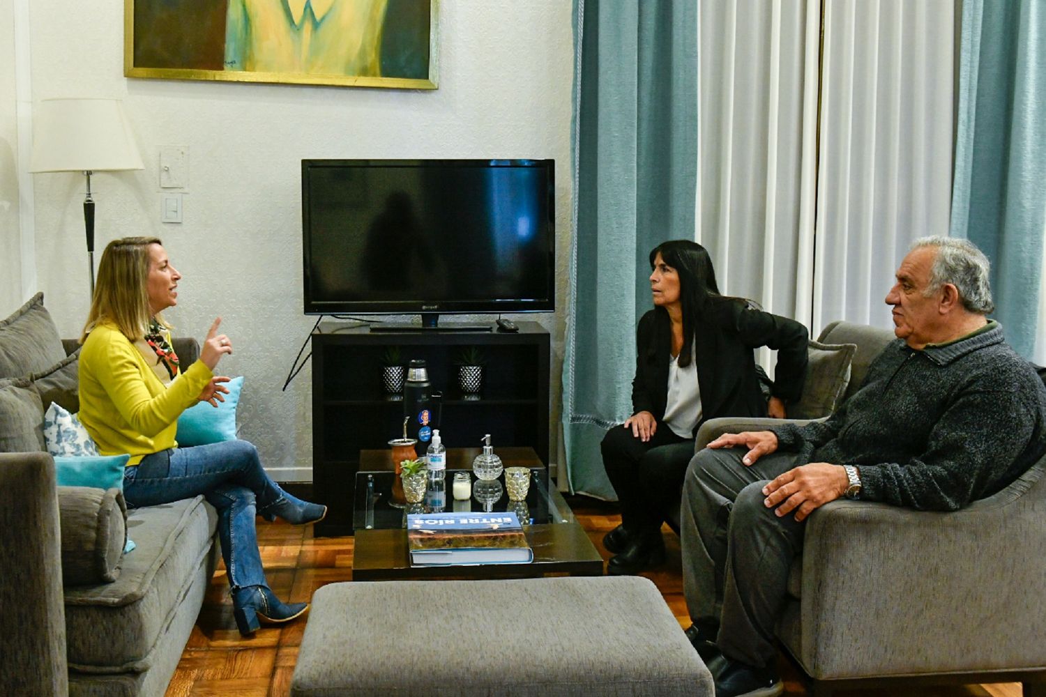 La vicegobernadora Laura Stratta y la electa, Alicia Aluani, se reunieron en el marco de la transición de gobierno
