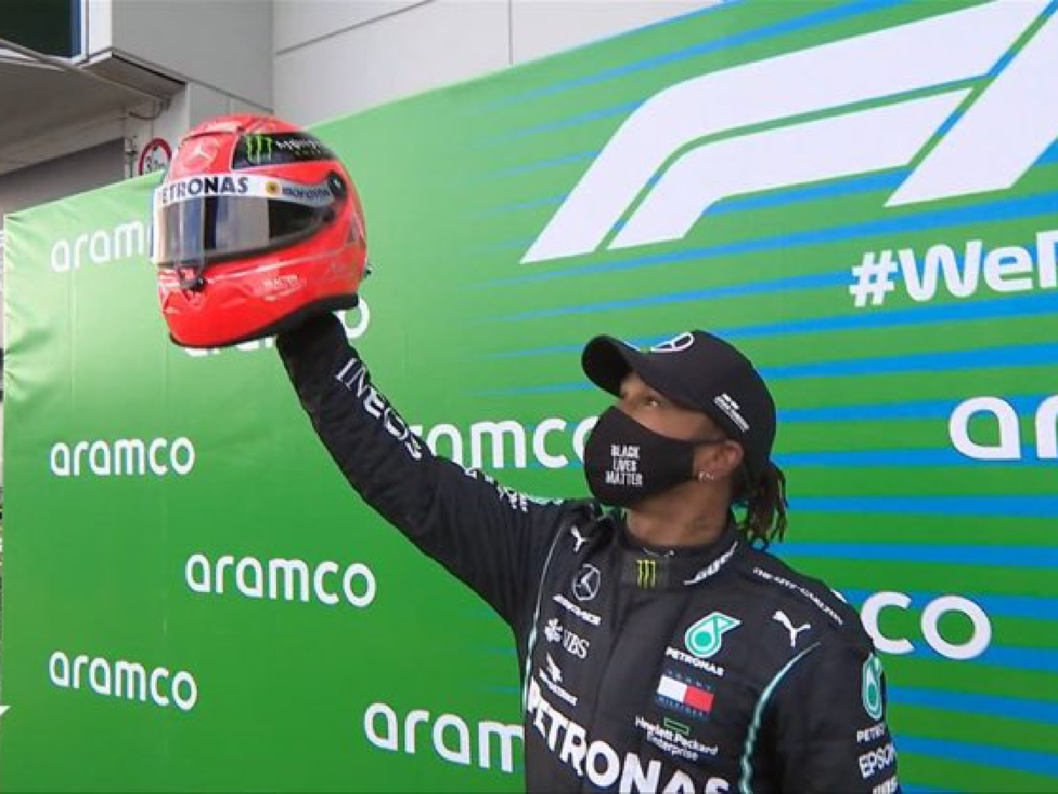 Hamilton ganó e hizo historia