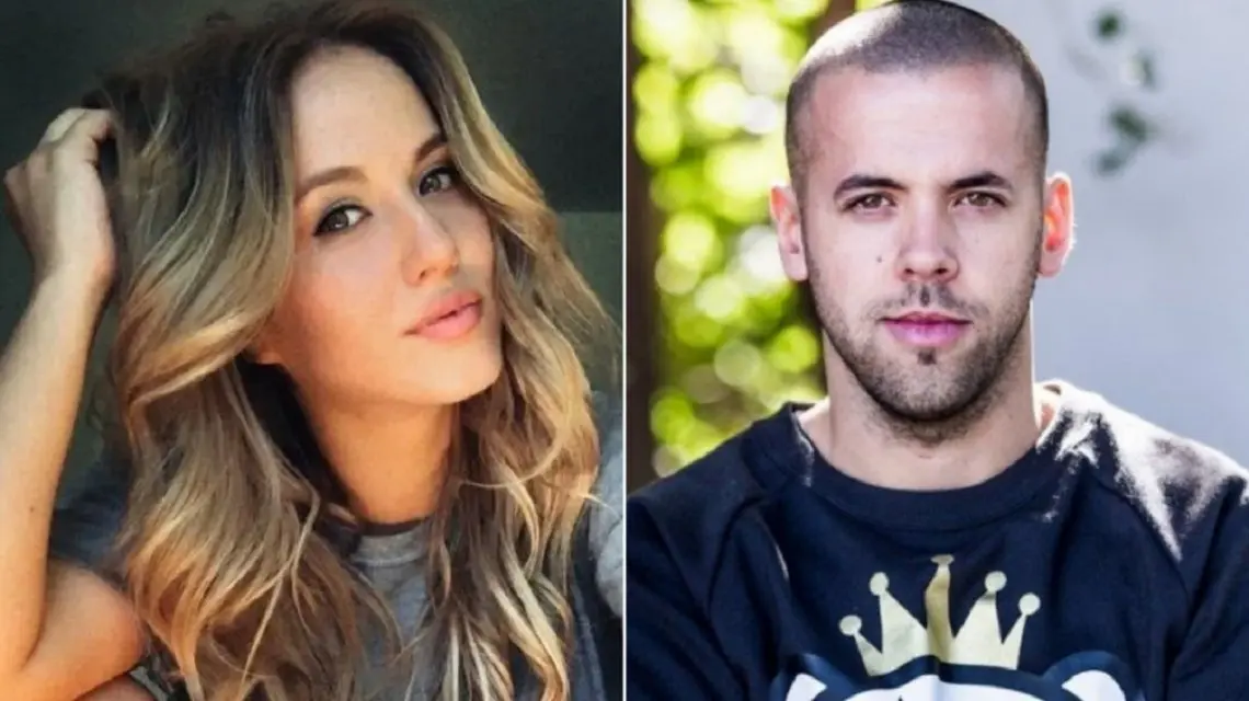 Flor Vigna y Mati Napp, a los besos en la calle