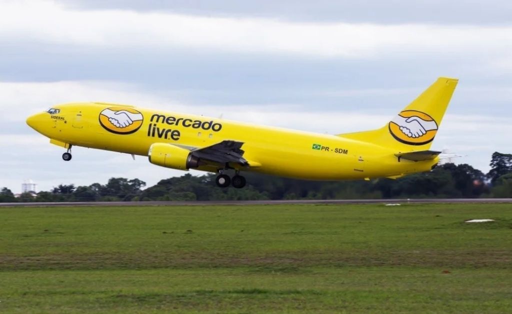 Mercado Libre armó en Brasil su propia flotilla de aviones