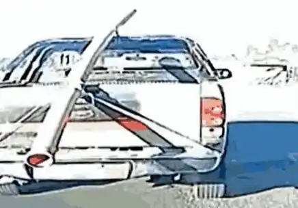 Las imágenes del operativo fueron registradas por cámaras instaladas en los móviles de Seguridad Vial.