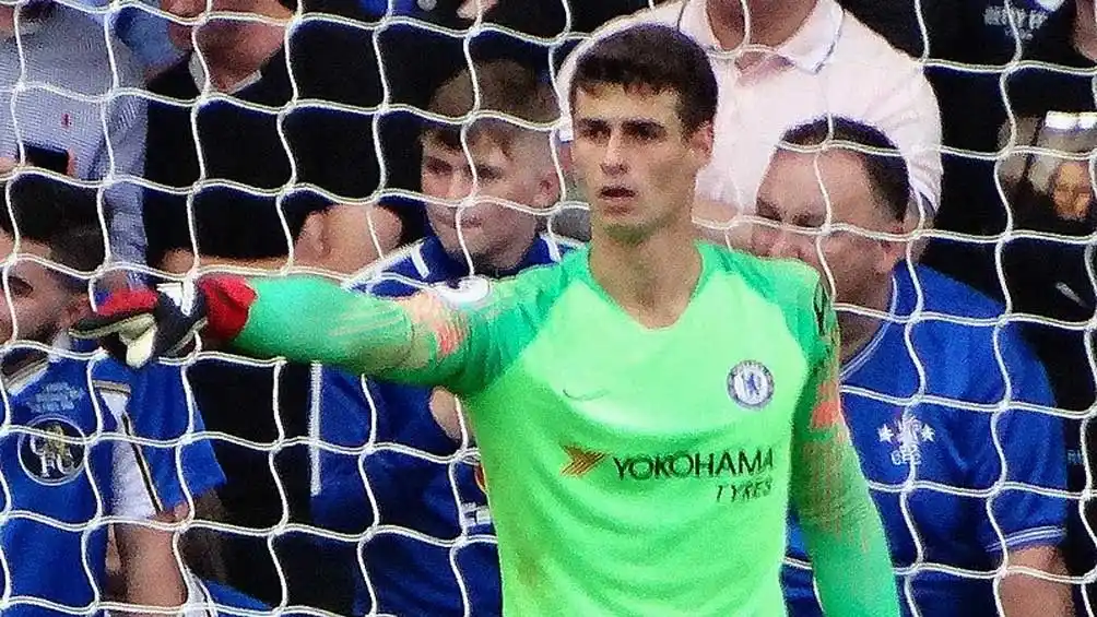 Chelsea sanciona al arquero que no quiso ser reemplazado
