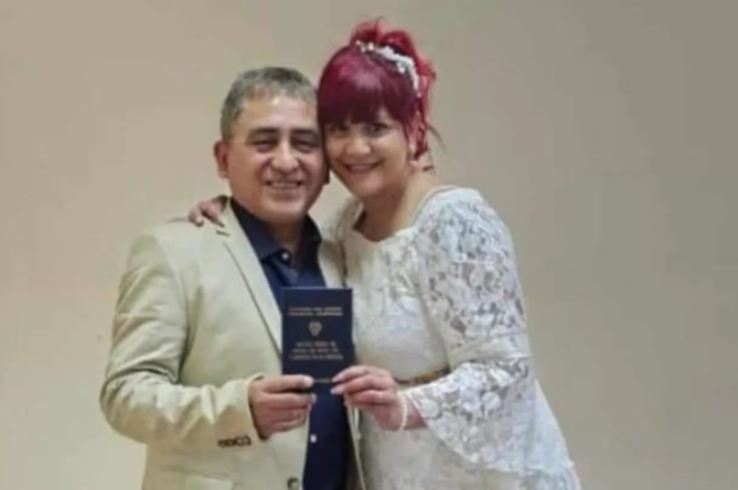 Huguito Flores y su pareja se habían casado el viernes pasado.