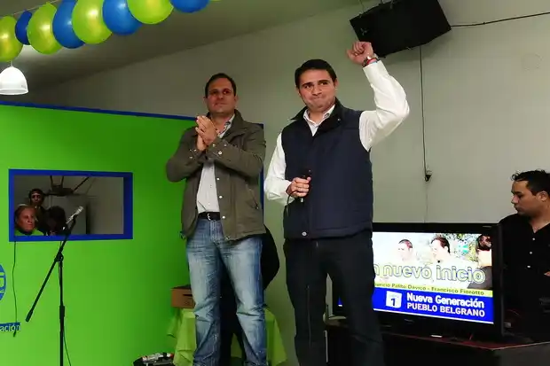Davico y Fiorotto hicieron su presentación oficial