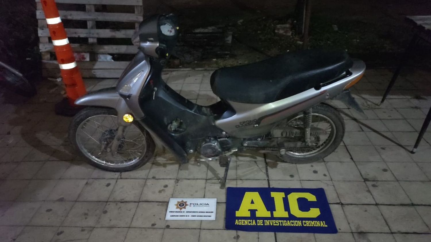 Reconquista: AIC recupera una moto robada en Malabrigo