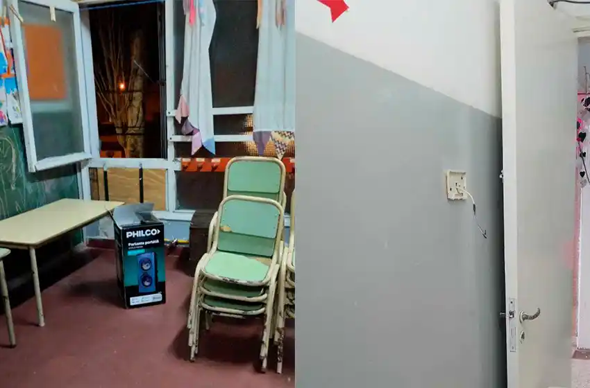 Robo en un jardín municipal: "Es un día muy triste para nosotros"