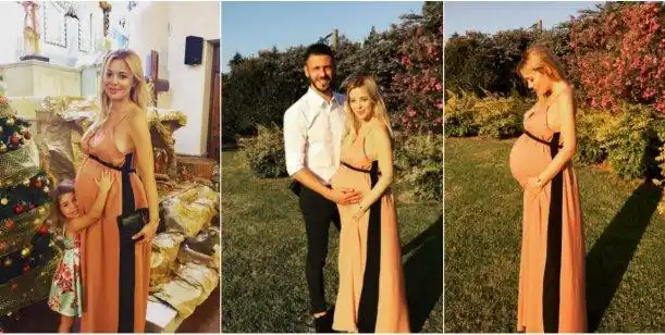 Evangelina Anderson y Martín Demichelis celebran Navidad en Córdoba