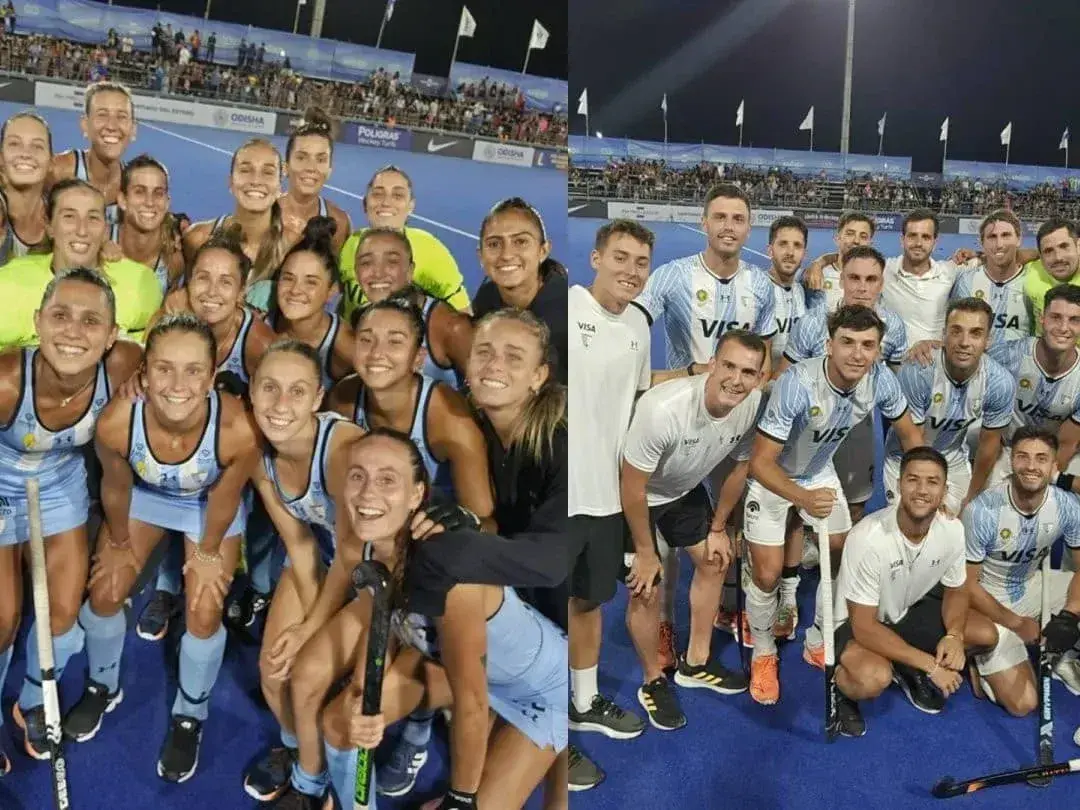 Leonas y Leones, listos para el debut en el Mundial que se disputa en Países Bajos y Bélgica..