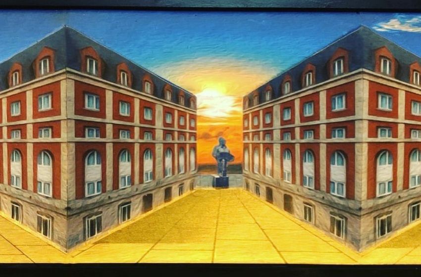 El arte marplatense que juega con tu percepción