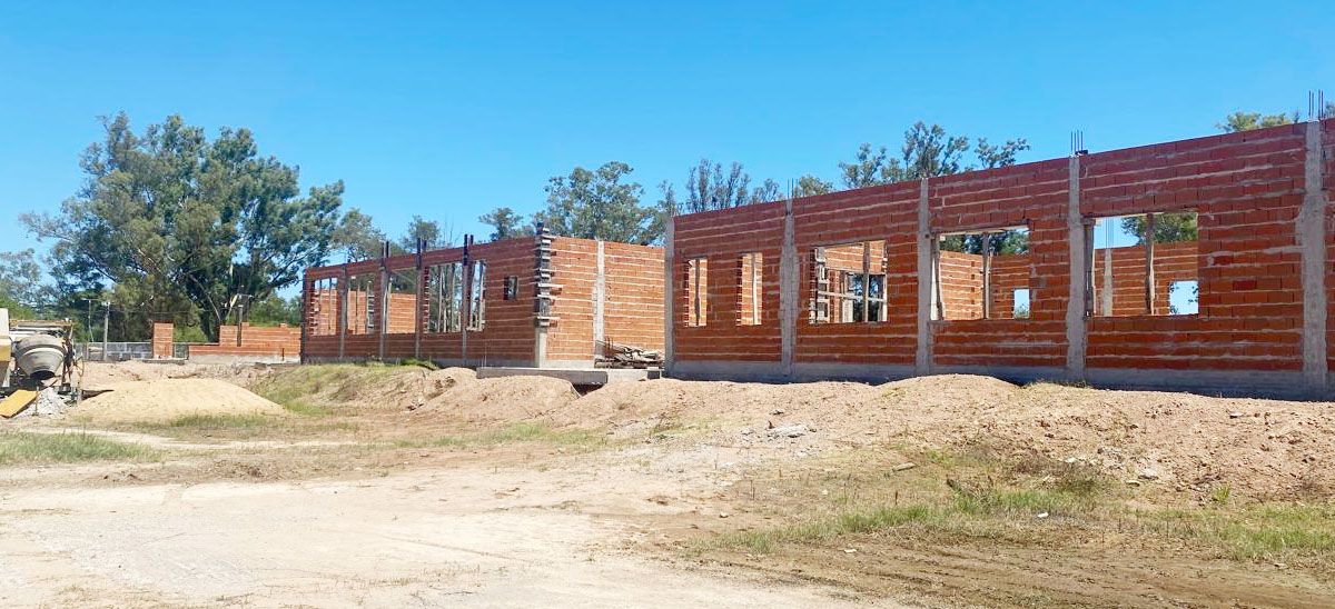 Se retomó la construcción del Hospital Escuela de Medicina Veterinaria de la Facultad de Bromatología UNER